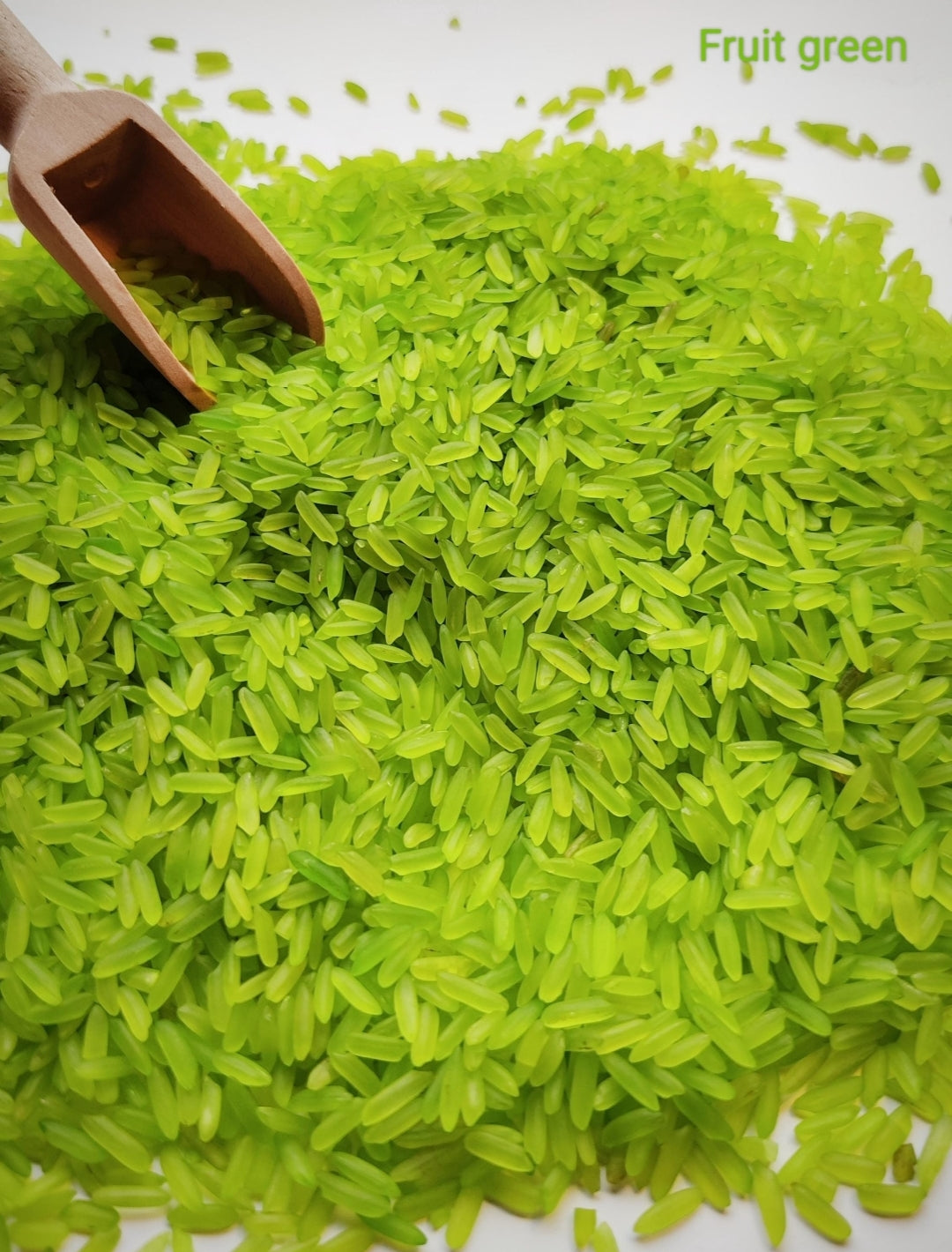 *GEKLEURDE RIJST 1 KLEUR*