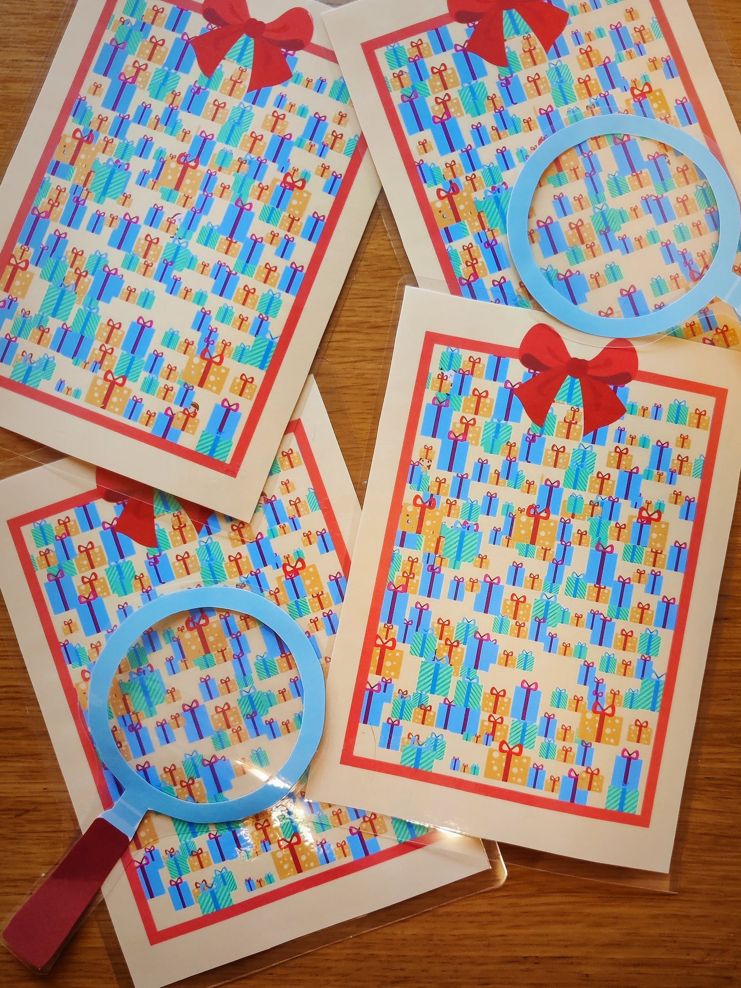 Christmas: quartet: multi color