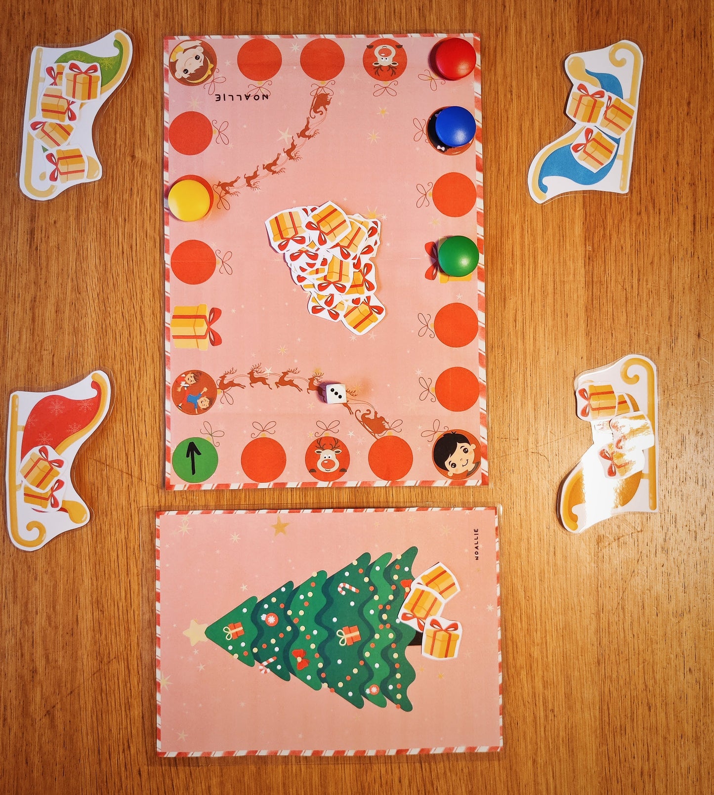 Christmas: quartet: multi color
