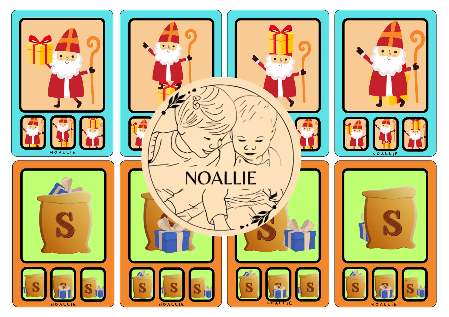 Sinterklaas: Quartet of place concepts