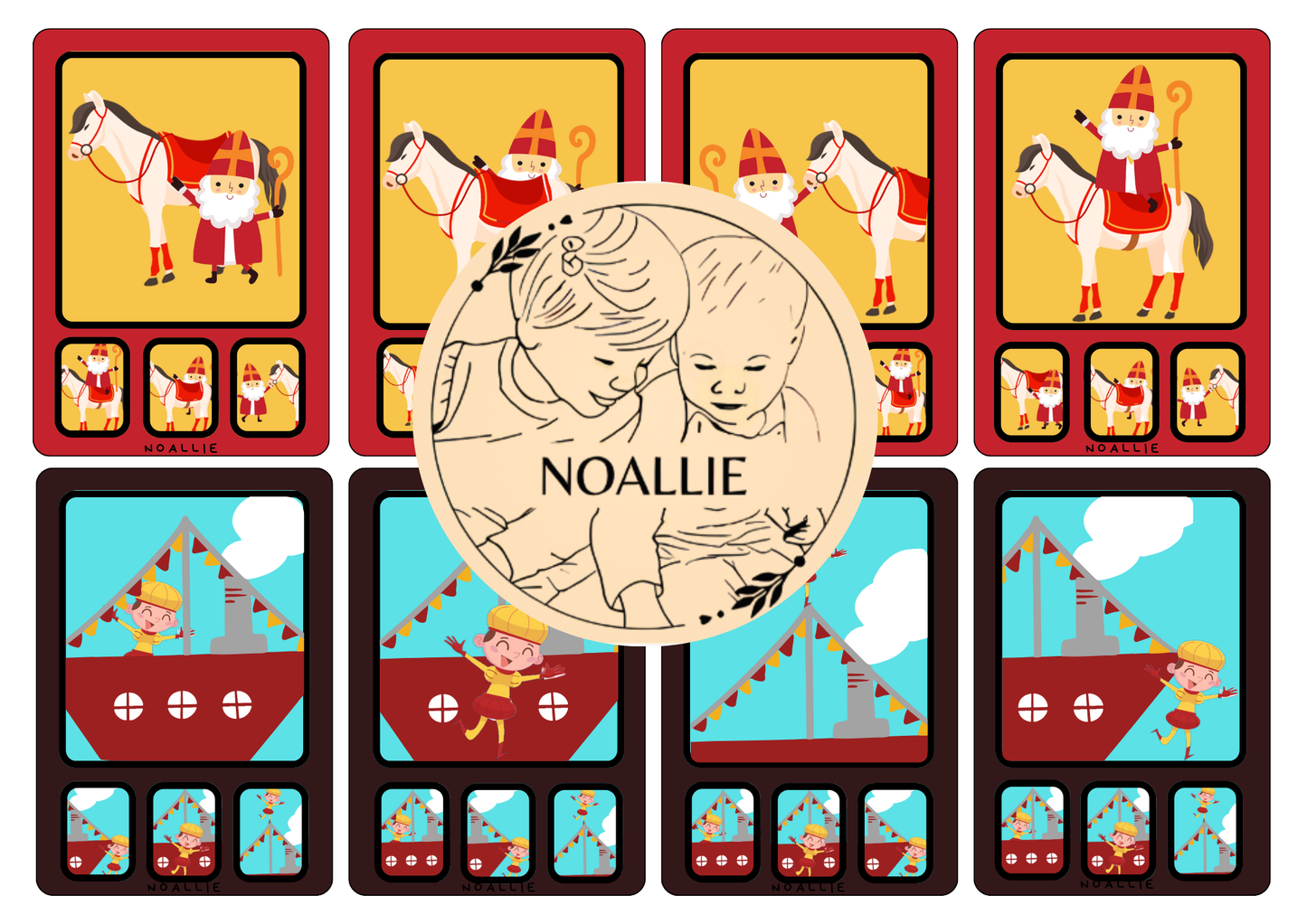 Sinterklaas: Quartet of place concepts