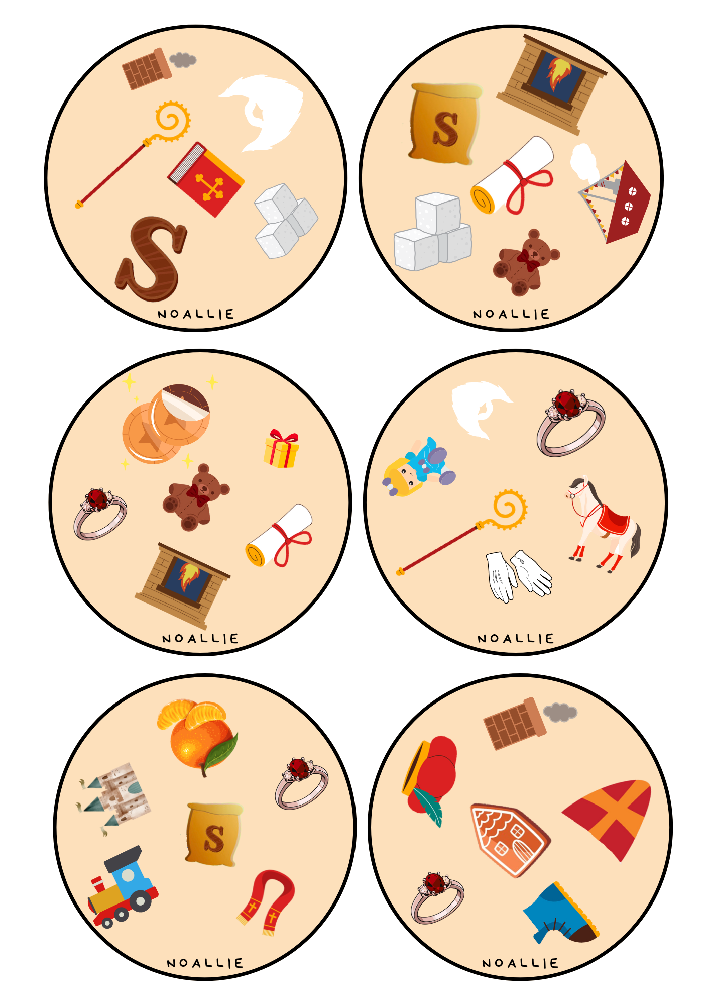 Sinterklaas: Quartet of place concepts