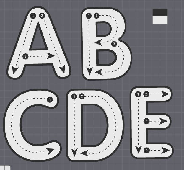 *NIEUW: TRACEERBARE LETTERS*