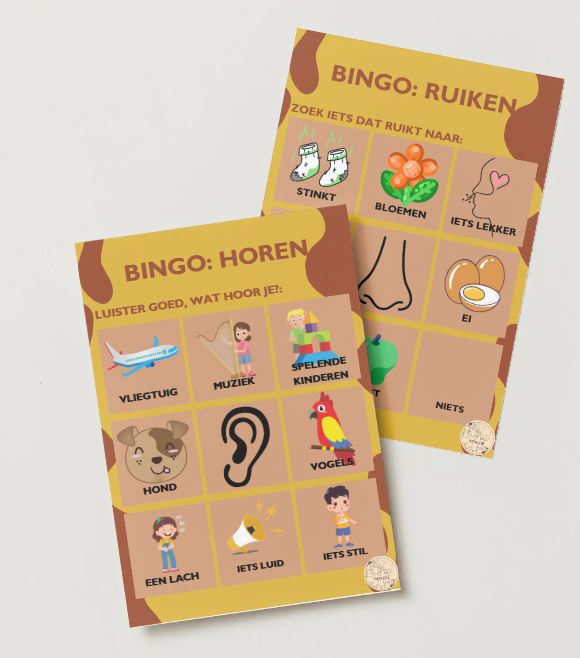 Senses: Bingo